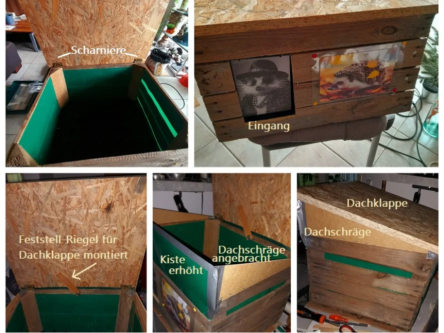 Igelhaus Bauanleitung