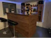 Rustikale Hausbar aus Holz