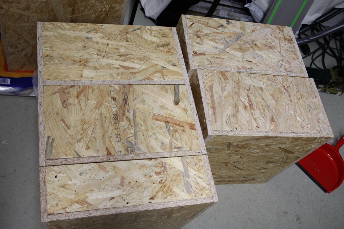 Gartenhaus-Rohbau aus Holz