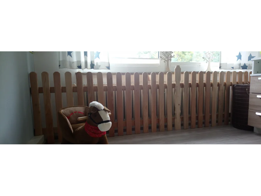Kinderzimmer-Zaun