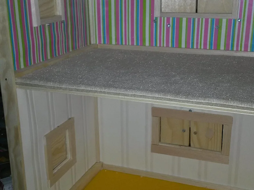 Innenraum eines Puppenhauses