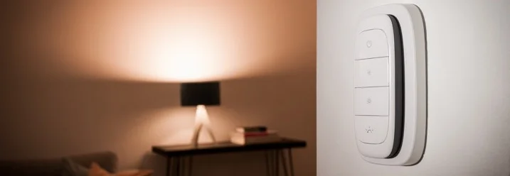 Lichtschalter an der Wand