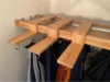 Garderobe aus Holz