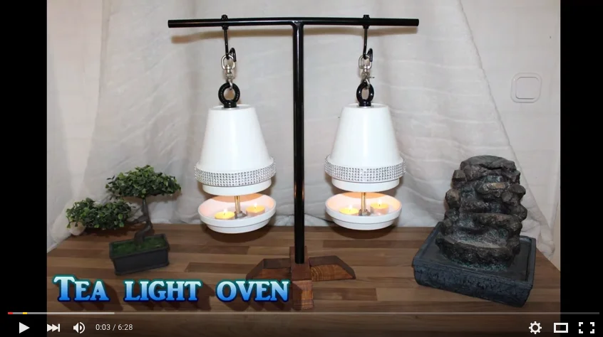 Teelichtofen