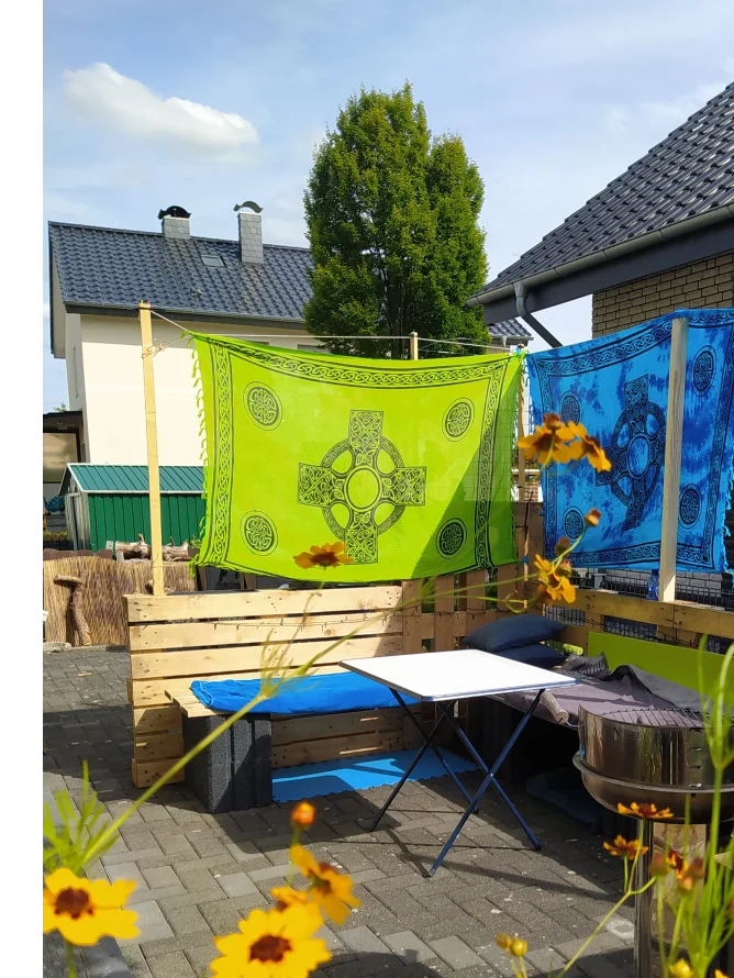 Gartenlounge aus Paletten