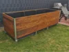 Holzrahmen für ein Hochbeet