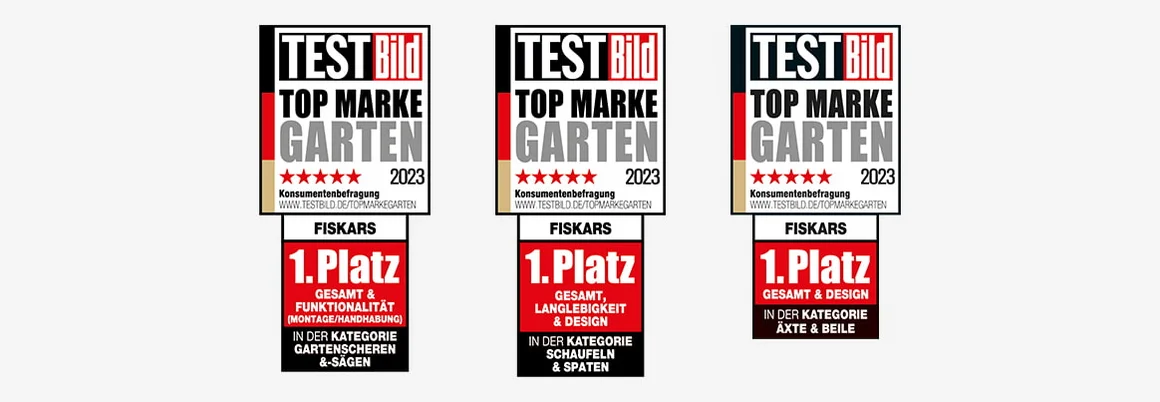 Siegel Testsieger bei TestBild