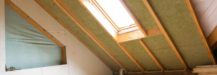 Dachgeschoss mit Dämmung