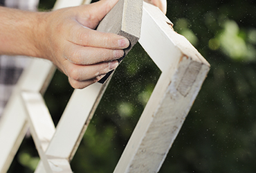 Fenster lackieren