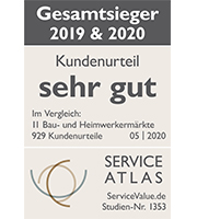Gesamtsieger Bau- und Heimwerkermärkte Gesamtsieger Bau- und Heimwerkermärkte