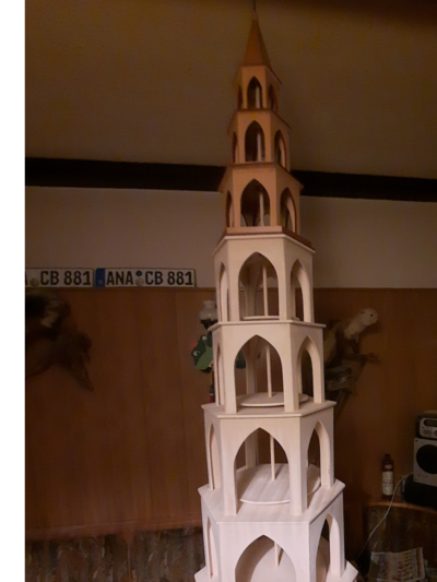 Weihnachtspyramide aus Holz