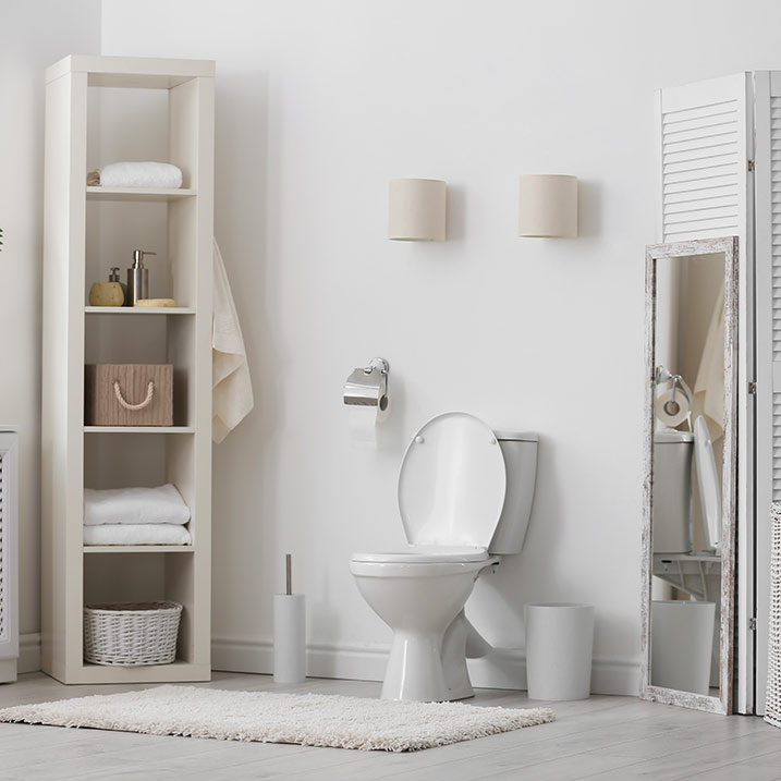 WC montieren