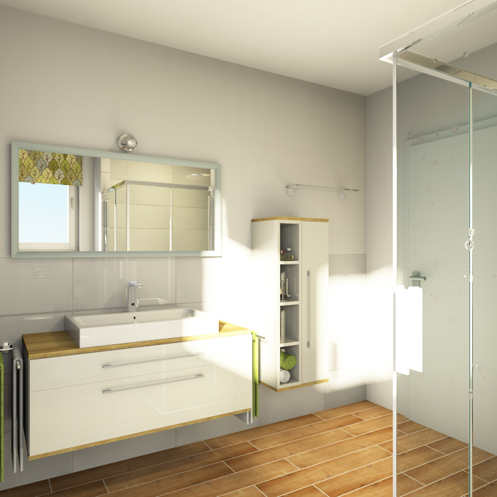 Badezimmer Holz