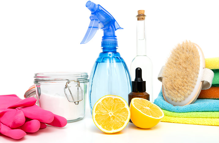 Reinigungsmittel Putzen Hausmittel Essig Zitrone