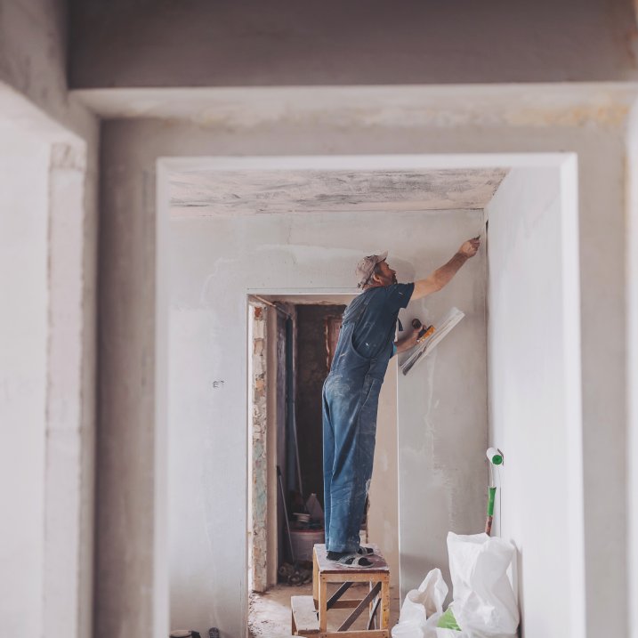 Wand- und Deckenarbeiten