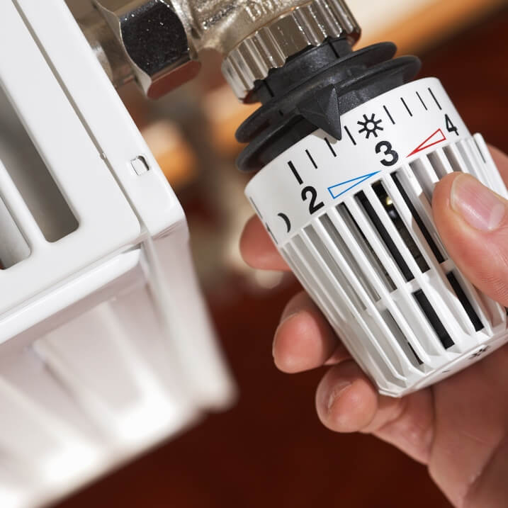 Thermostat einstellen