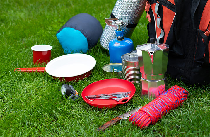 Camping Zelten Packliste
