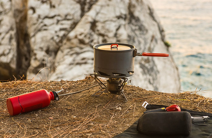 Camping Zelten Kochen Essen