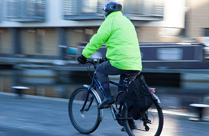Fahrrad Winter Beleuchtung Reflektoren Reifen