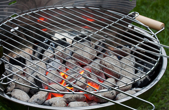 Richtig grillen mit Holzkohle