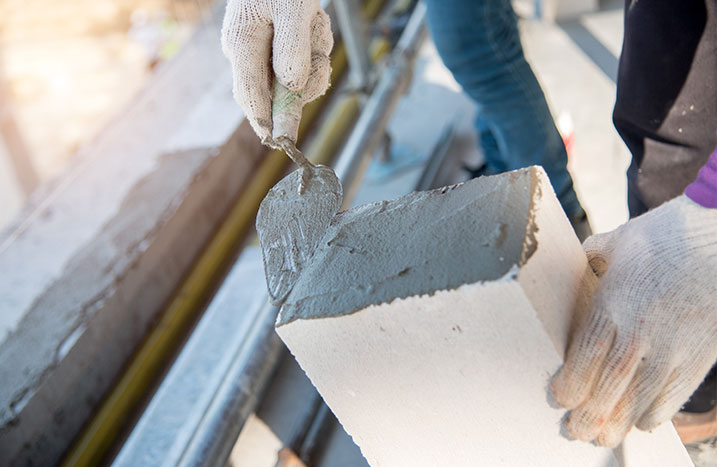Beton verarbeiten