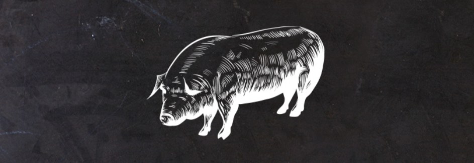 gezeichnetes Schwein