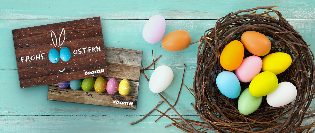 toom Gutscheinkarte toom Gutscheinkarte Ostern