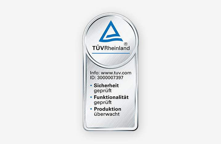 TÜV- Siegel
