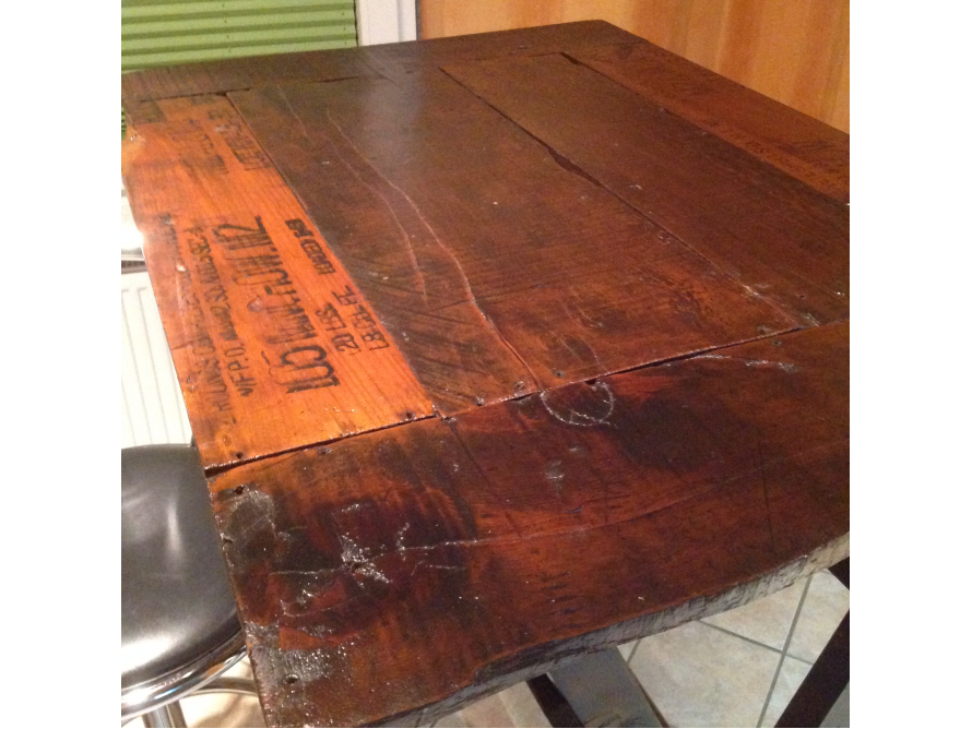 Tischplatte aus Holz