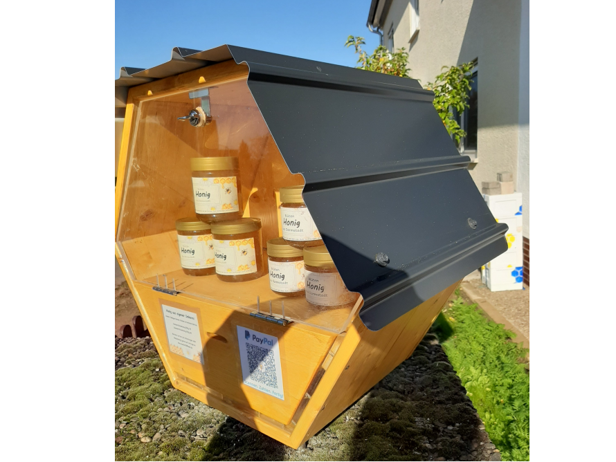 Honig im Selbstbedienungsladen