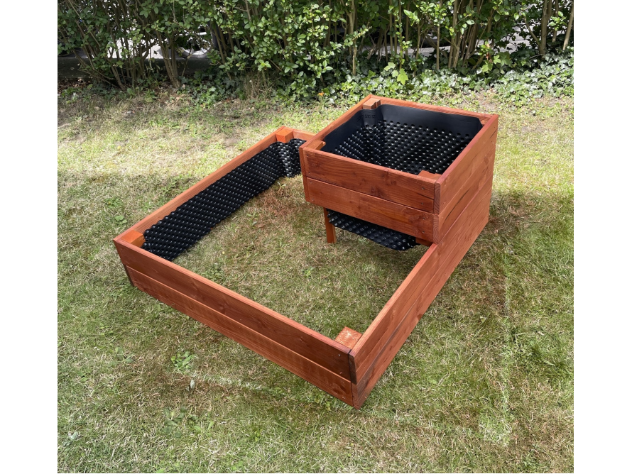 Holzrahmen für Hochbeet