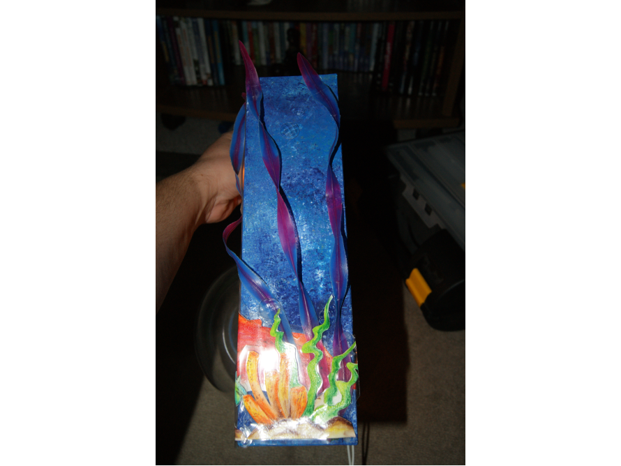 Dekoratives Objekt mit Seetangmotiv