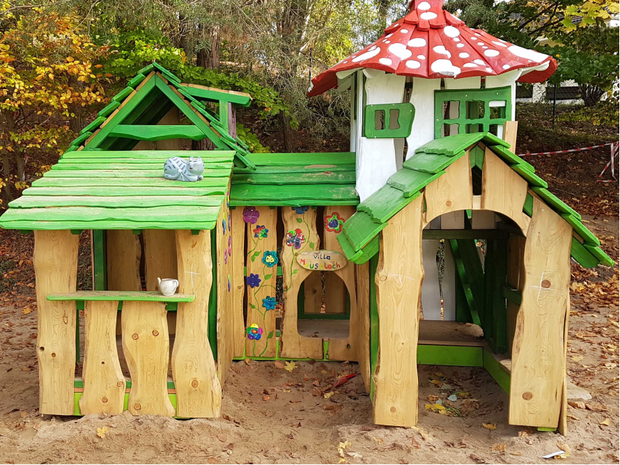 Spielhaus von Kindern für Kinder
