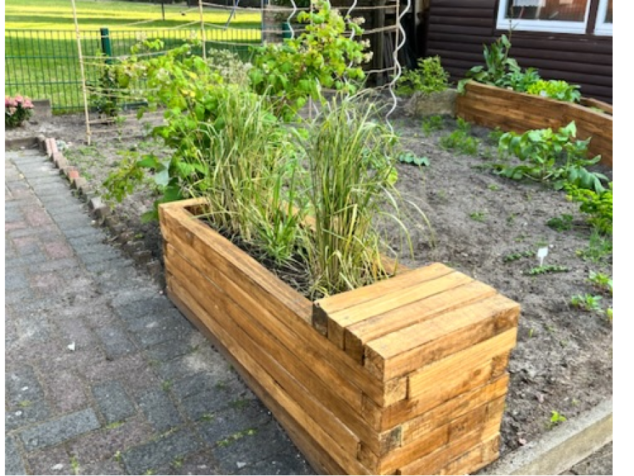 Hochbeet aus Holz