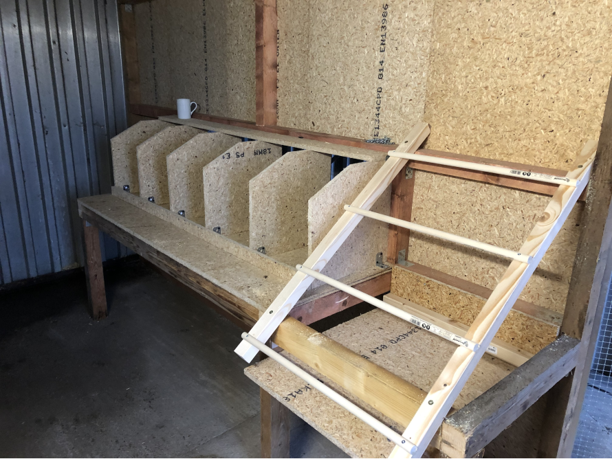 Hühnerstall aus Holz