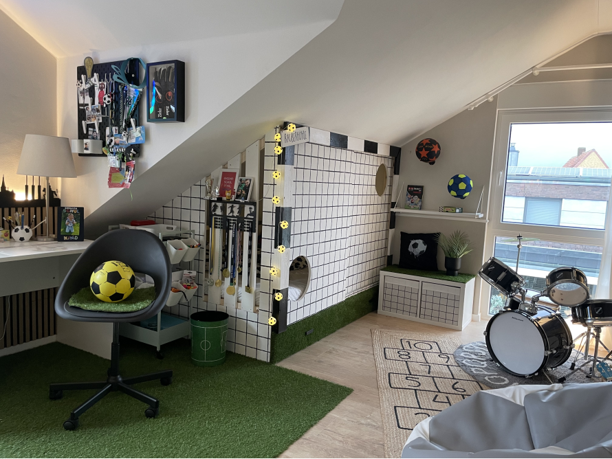 Fußballzimmer für Kinder