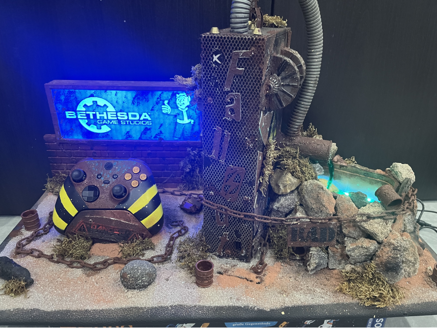 Ein Controller mit Fallout-Thema