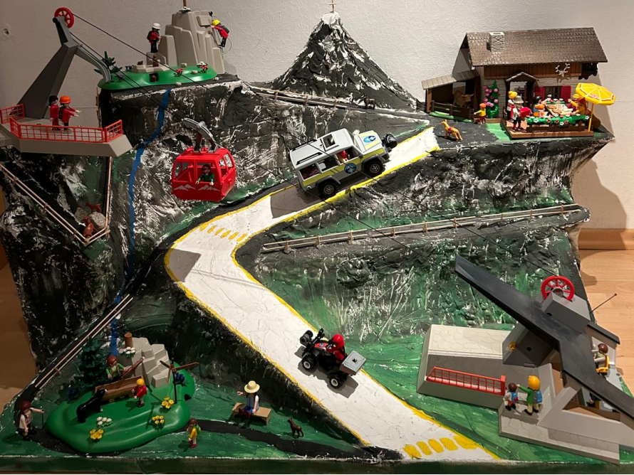 Spiele-Bergwelt