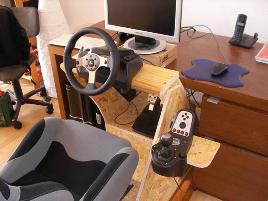 Einrichtung für Rennsimulationsspiele