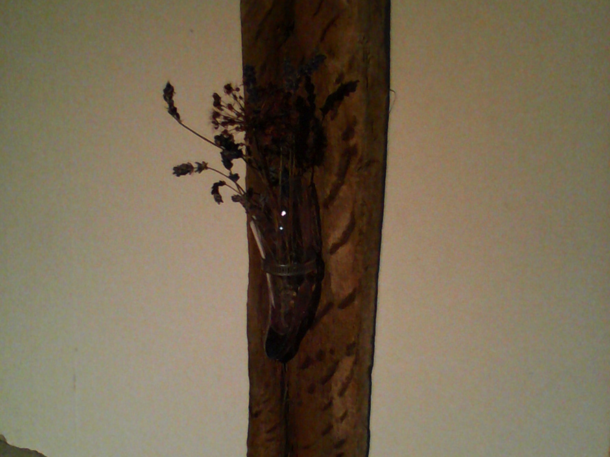 Getrockneter Lavendel in Vase